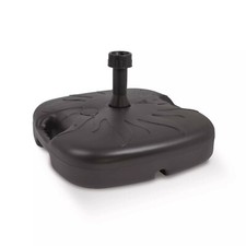 18L White Anthracite Garden Patio Plastic Umbrella Stand Sun Shade Parasol Base