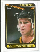 BOB CARPENTER 1990-91 TOPPS CARD NM-MT CONDITION
