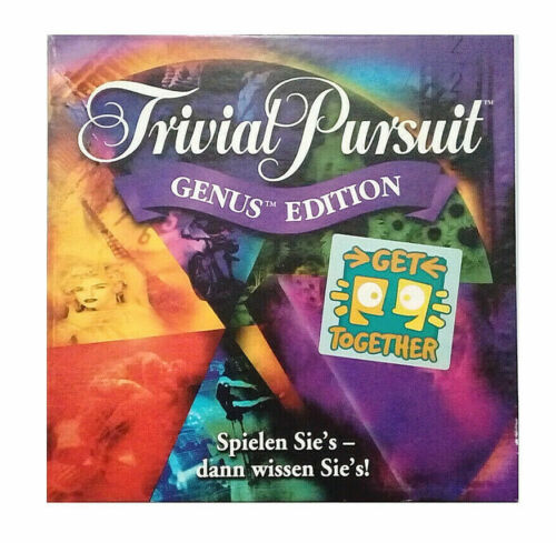 Trivial Pursuit Genus Edition Wissensspiel Parker 5 Kartenstapel noch OVP - Bild 1 von 7
