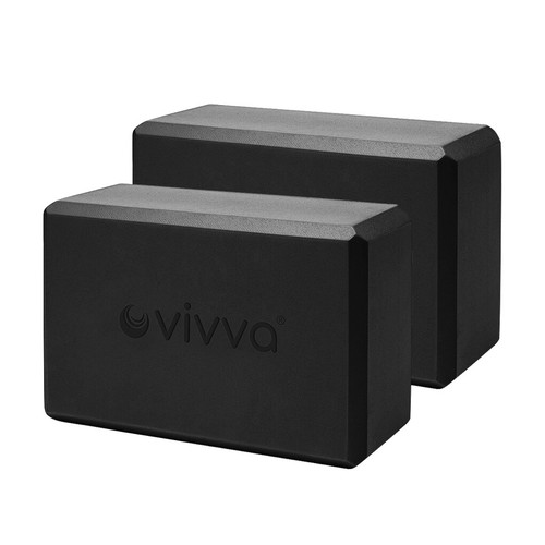 VIVVA 2-4Pcs Yoga Block Brick Foaming Home Exercise Practice Fitness Sport Tool - Picture 18 of 25