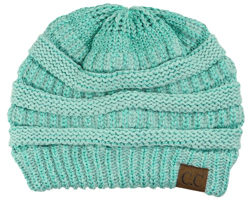 Hot item! CC Beanie New Women's Knit Slouchy Thick Cap Hat Unisex Solid Color - Picture 223 of 391