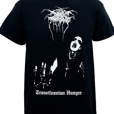 Darkthrone band Transilvanian Hunger Cotton Black Full Size For Men Shirt BL421