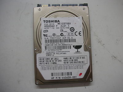 Toshiba MK1237GSX 120gb FKN6LC 2.5'' SATA