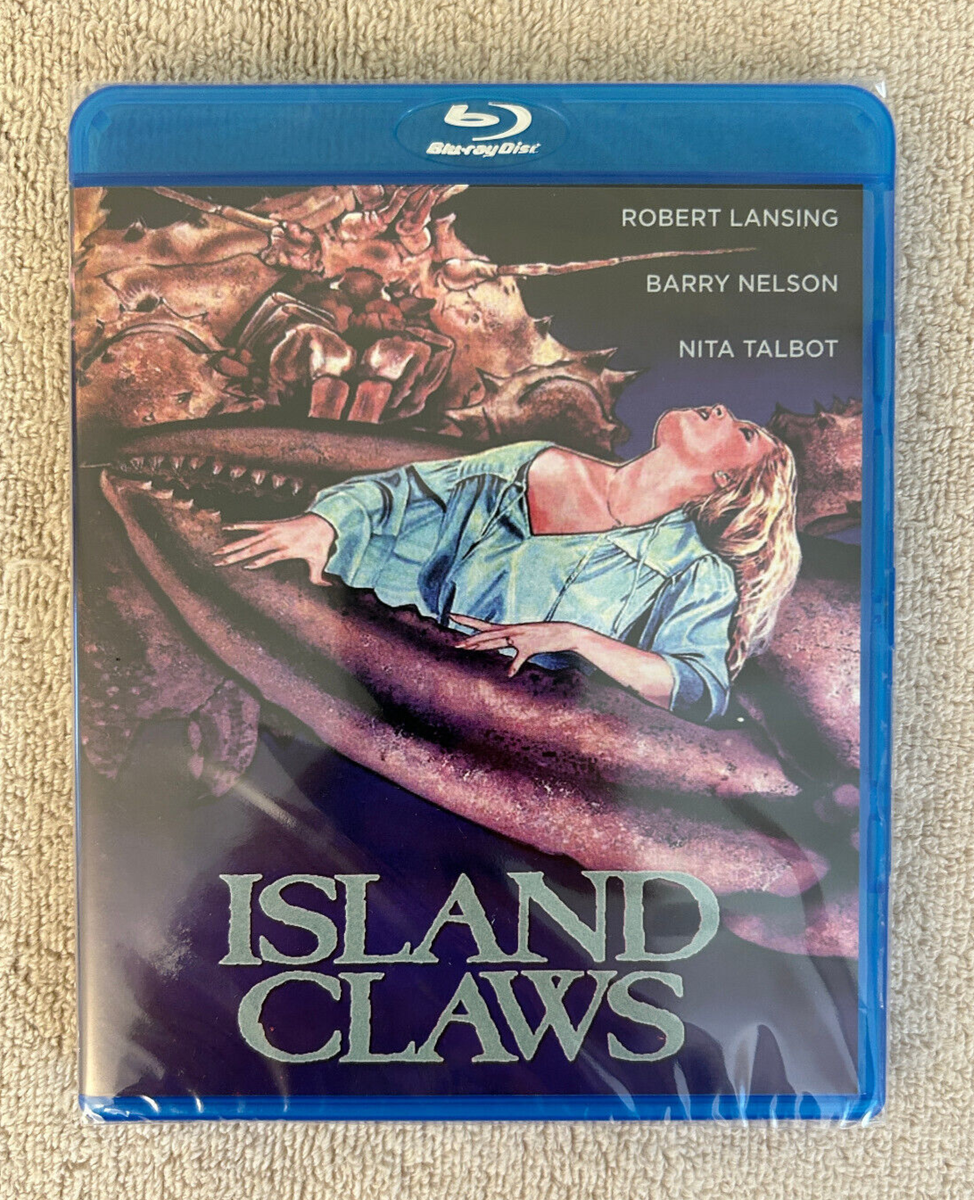Island Claws (1980) Blu-ray Scorpion Reeleasing 80s Giant