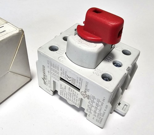 Katko / Altech KU325N 25A / 600V Motor Disconnect Switch - New - Picture 2 of 4