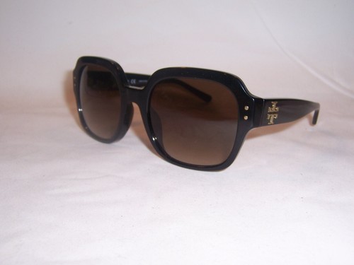 NUEVAS GAFAS DE SOL TORY BURCH TY 7143U 170913 NEGRAS/MARRONES 56 MM AUTÉNTICAS - Imagen 3 de 7