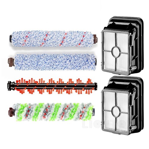 Hepa Filter Brush Roll Replace Kit fit Bissell Crosswave 1866 1868 2306 1926 Hot - Picture 3 of 58