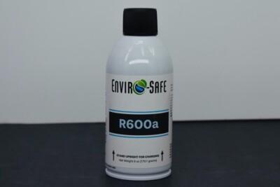 R600a UPRIGHT, Isobutane, Self-Sealing Valve, 1 can