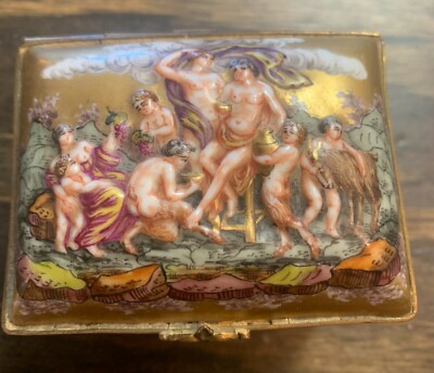 CAPODIMONTE Box 2.5x3.25x2.5 | eBay