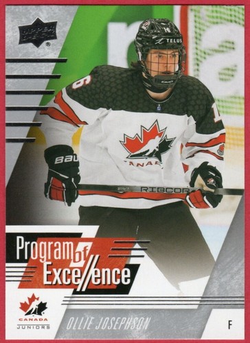 2024-25 UD Team Canada Juniors Hockey Program of Excellence “You Pick from list“ - Picture 49 of 102