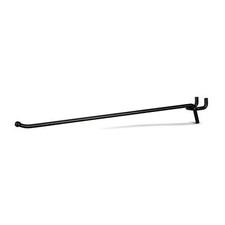Presa Heavy Duty Black Steel Peg Board Shelving Hooks, 10-Inch, 50-Pack 10 Inch