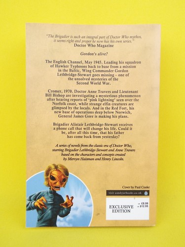 Lethbridge Stewart: The Man From Yesterday exclusive cover paperback - Picture 2 of 2