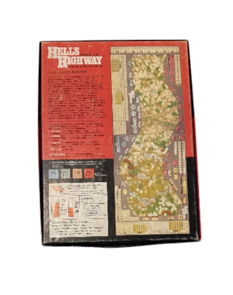 Victory Games Hell's Highway Operation Market Garden Holland 1944 UNPUNCHED - Image 2 of 4