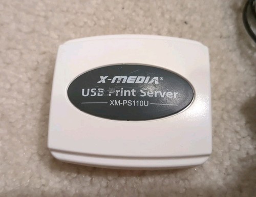 X-MEDIA XM-PS110U | 1-portowy serwer druku 10/100Mbps Fast Ethernet USB sieciowy