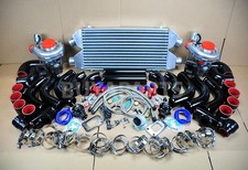 Diy Fmic Twin T3t4 Turbo Charger Kit 800hp For Mustang Cobra Gt Svt V8 V6 Bkbr