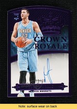 2014 Preferred Rookie Crown Royale Purple 13/20 Jusuf Nurkic #214 Auto READ 0kb9