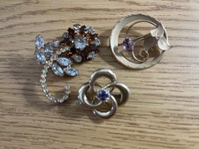 Gold Filled Brooches, Vintage