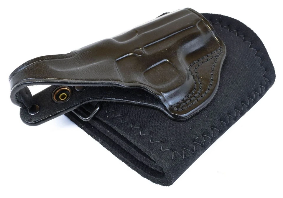 Galco Ankle Glove / Ankle Holster - Left Hand, Black, Thumb Bre : AG425B - Image 4 of 4
