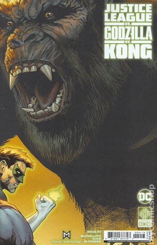 Justice League vs. Godzilla vs. Kong #4G NM 2024 Stock Image