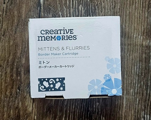 Creative Memories Mittens & Flurries Border Maker Cartridge - Picture 2 of 2