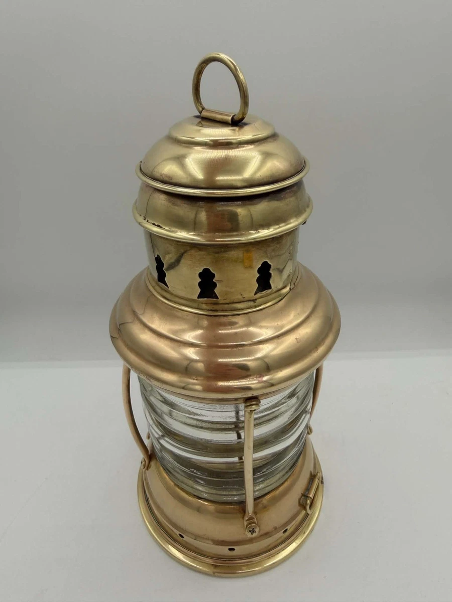 舟ランプ 金属製　アンティーク Vintage Original WWII Antique Maritime Lamps & Lighting for sale