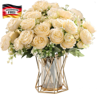 KüNstliche Pfingstrosen SträUßE FüR Dekoration Hochzeitsinspiration Dropshipping