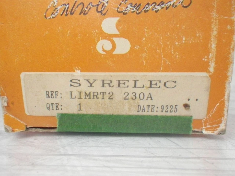 LIMRT2 Syrelec Current Relay 240V (New In Box) - Image 2 of 4
