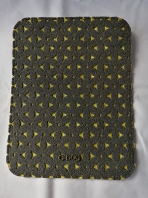 O bag POCKET - Original O bag - Skateboard für Taschen O Pocket - Grün Blumen