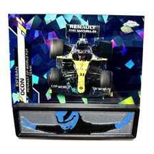 2020 Topps Chrome F1 Formula 1 Sapphire Esteban Ocon Card #30 Base Renault