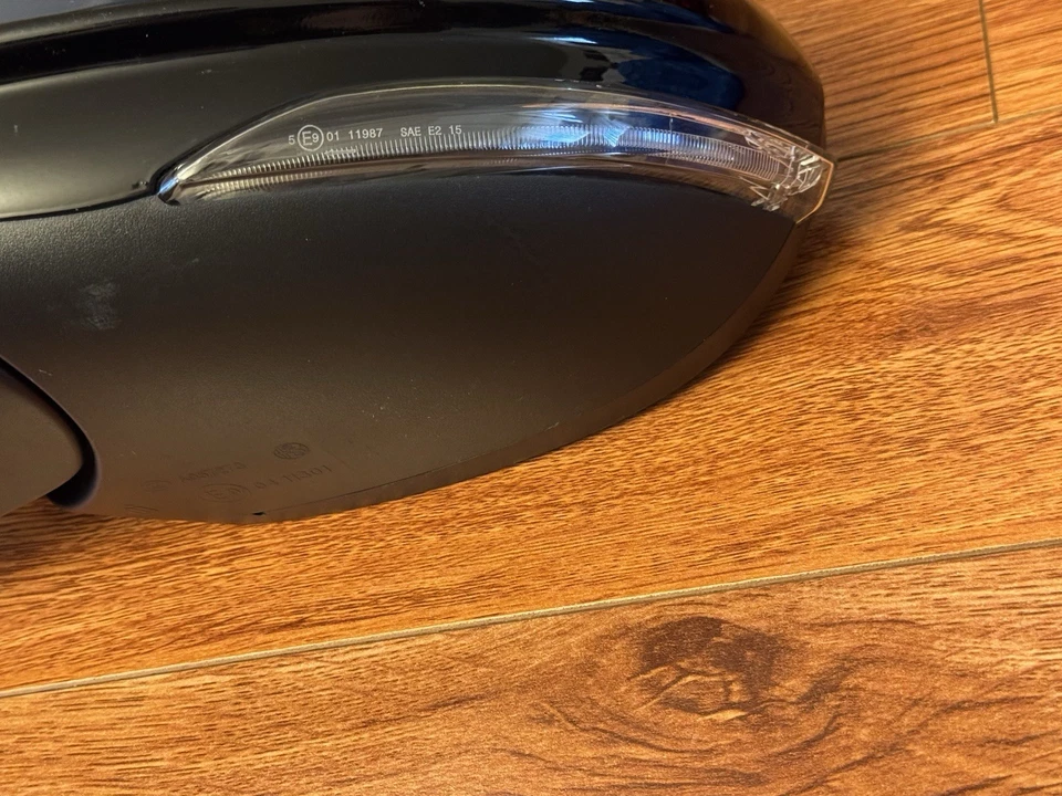 Espejo retrovisor lateral izquierdo negro OEM 2017-2023 Alfa Romeo Giulia Driver Foto 3 de 4