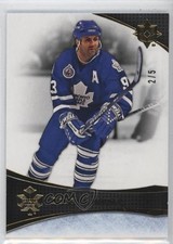 2022 Upper Deck Ultimate Collection Legends Black 2/5 Doug Gilmour #87 HOF 2d8