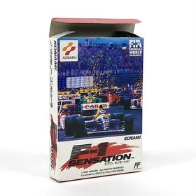 [] Famicom F-1 Sensation Box theory/Postcard Damaged Operation confirmed Konami