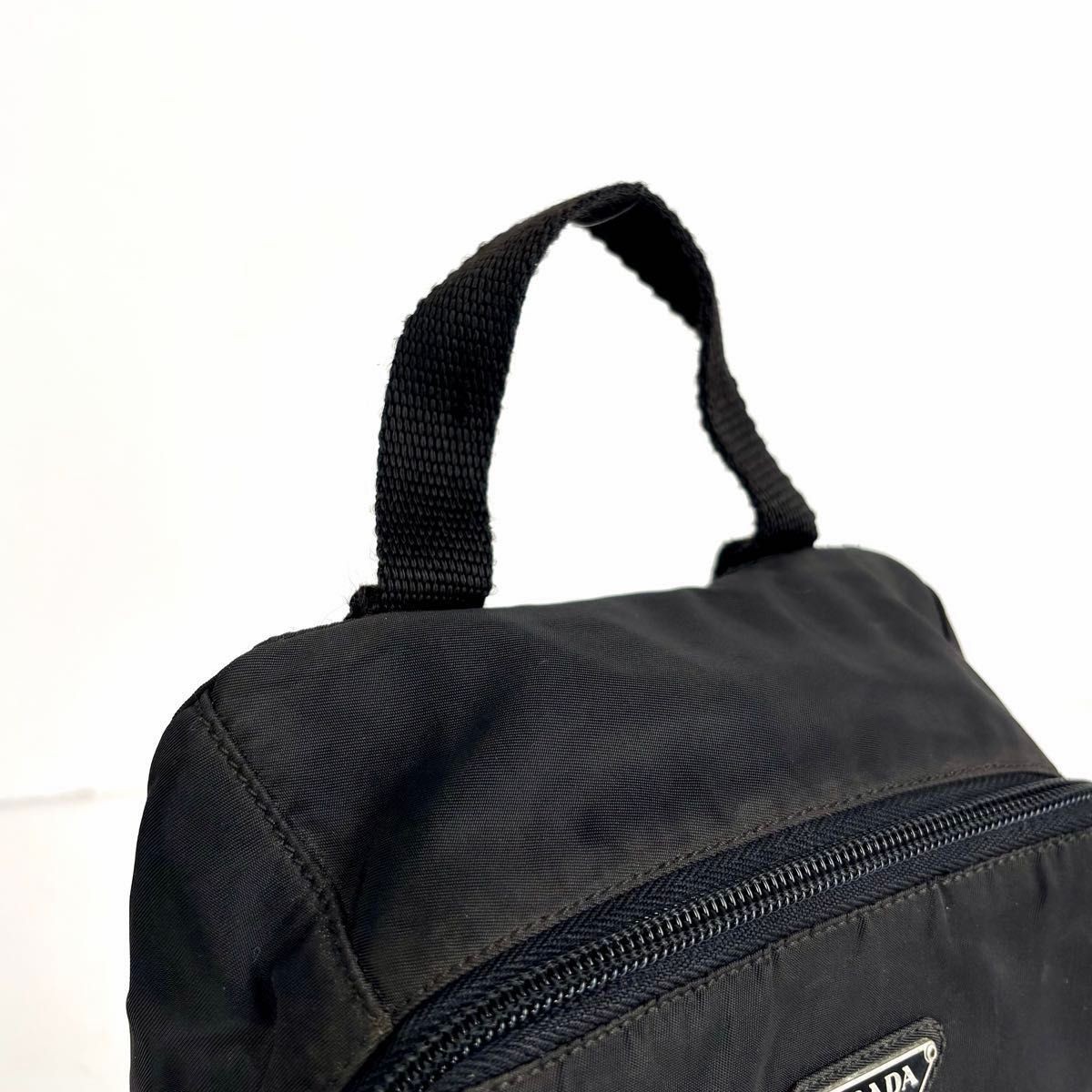 Excellent condition PRADA triangular logo triangl… - image 7