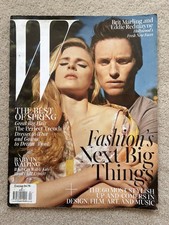 Eddie Redmayne W Magazine Brit Marling Vtg 2013 Cara Delevingne Tim Walker Rare