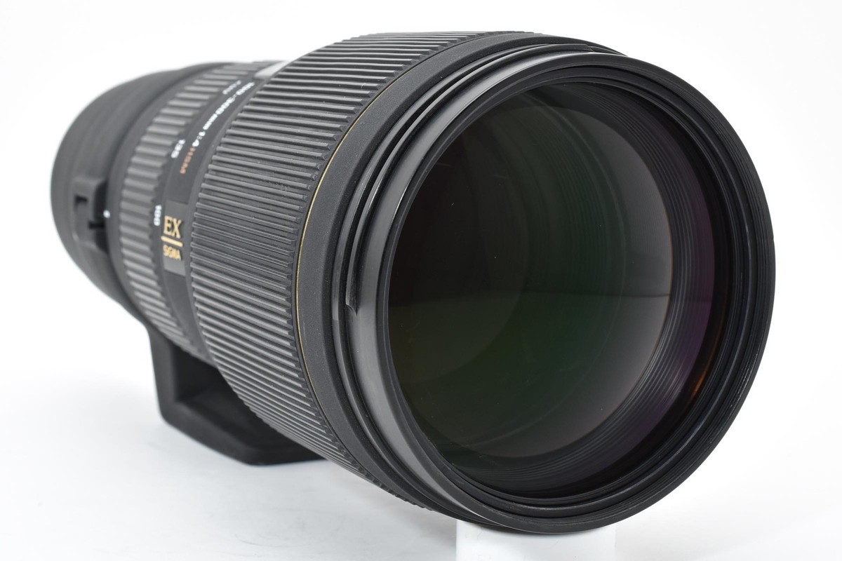 Canon用　SIGMA 100-300mm f4 APO DG EX HSM Top MINT w/Hood] SIGMA APO 100-300mm F/4 EX DG HSM for Canon AF