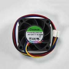 1 pc. New PF40281BX-D090-S99 Server Cooling Fan 4028 DC12V 10.80W 4CM 4Pin