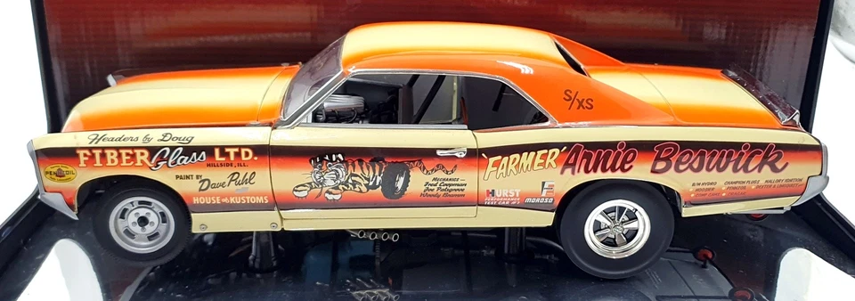 Highway 61 1/18 Scale Diecast 50024 - 1966 Pontiac GTO Drag Car A.Beswick - Image 3 of 4