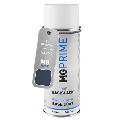 Autolack Spraydose für Chevrolet WA3760 68V26 Fathom Blue Metallic Basislack