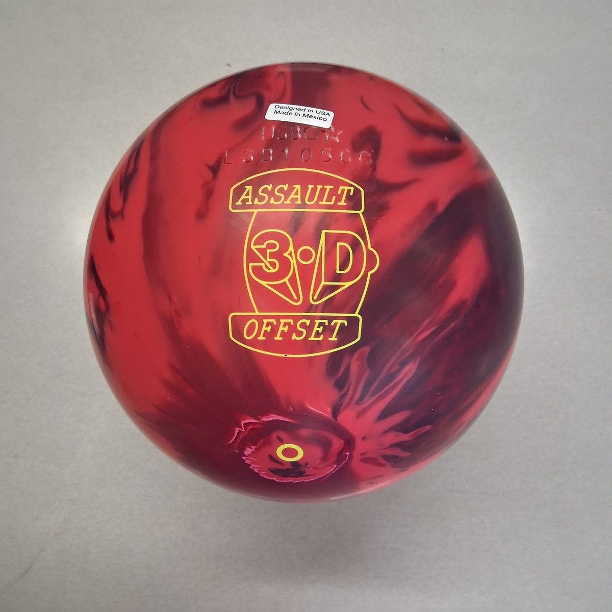HAMMER／3D OFFSET ASSAULT【15P】 Hammer 3-D Offset Assault PRO CG bowling ball 15 LB new ball
