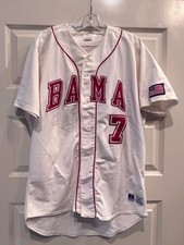 Alabama Baseball Vintage Game Used Jersey 1992 - Mickey Kerns #7