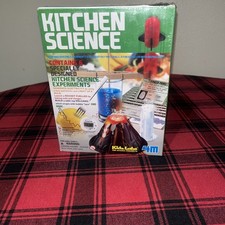 KidzLabs Kitchen Science Lab Kit Contains 6 Kitchen Experiments Sealed NIB