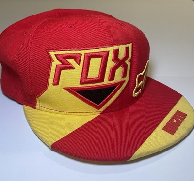 Fox Racing Men's Snapback Hat Logo Embroidered Flex Head Trucker