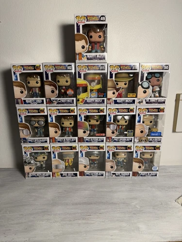 Back To The Future Funko Pops Lot Of 16. See Description. DM For More Photos.
