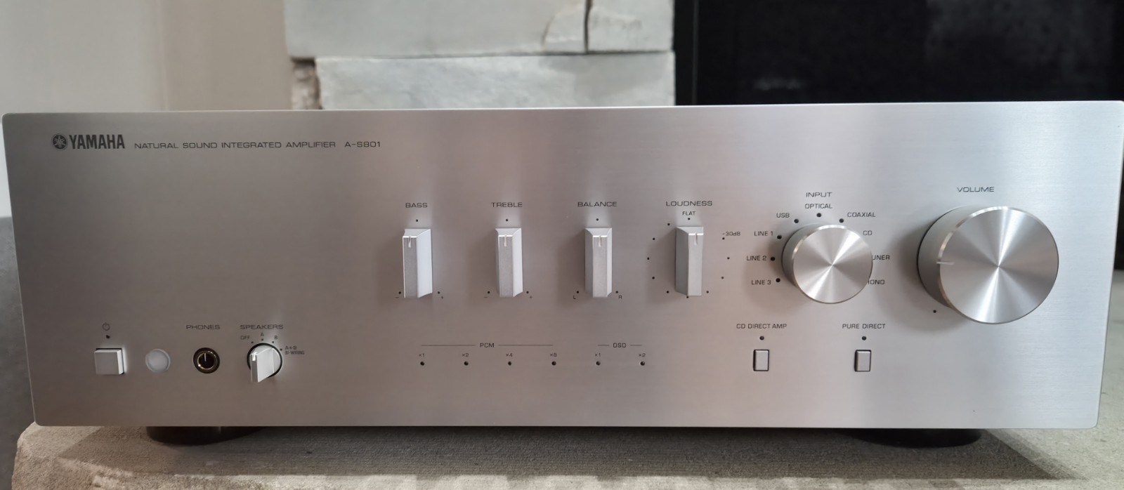 Yamaha AS801S Integrated Amplifier