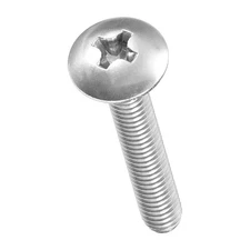 Machine Screws Phillips Head(M4-0.7x22) 100Pcs, Silver