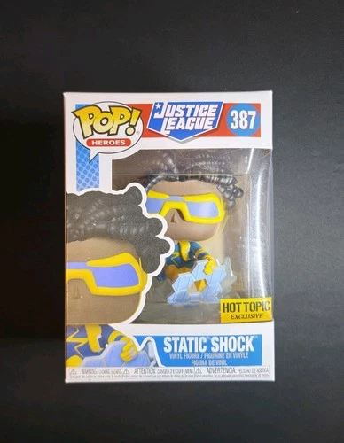Funko Pop! Vinyl: DC Universe - Static Shock #387 Hot Topic (Exclusive)