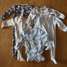 Baby Boy Clothing Bundle 6-9 months long sleeve pajamas one piece