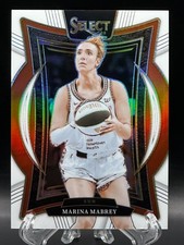 Marina Mabrey 2025 Panini WNBA Select White Prizm /99 Sun #71 Toronto Tempo