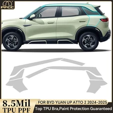 For BYD ATTO2 2024-UP Rear Side Precut Paint Protection Film Gloss Clear PPF TPU