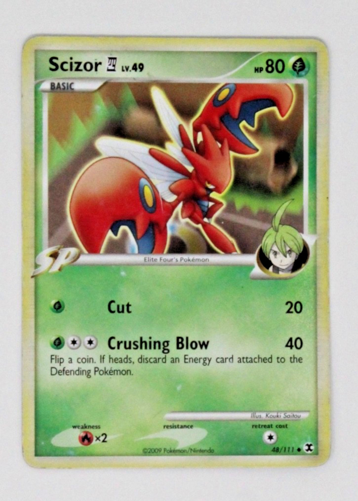 Scizor 48/111 Rising Rivals Regular Pokémon Card
